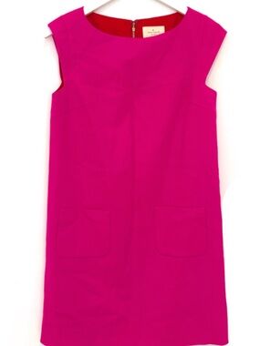 kate spade Bright Fuchsia Sleeveless Shift Dress 00